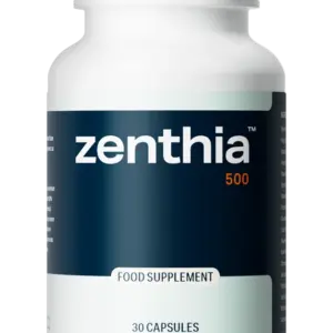 Zenthia Kapseln – Verpackung mit 30 veganen Kapseln für das Gewichtsmanagement